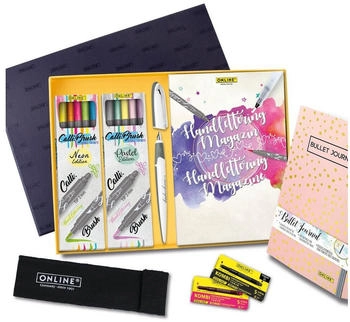 Online ® All-In-One Handlettering-Set farbsortiert 1 Set Set