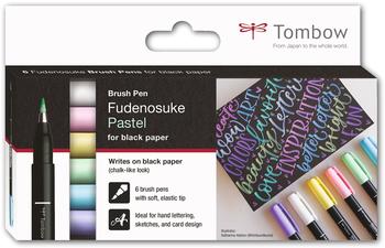 Tombow Marker Brush Pen (Mehrfarbig 6 x)