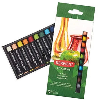 Derwent Ölpastelstifte 12 Einheiten Mehrfarbig Mehrfarbig One Size