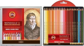 Koh-I-Noor Mondeluz 3724/24 Aquarellstifte Set 24 Stück