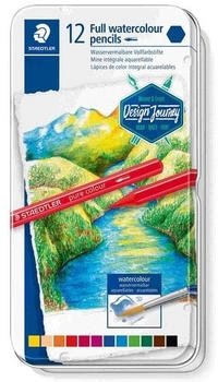Staedtler Vollfarb-Aquarellstift Design Journey 12er Etui