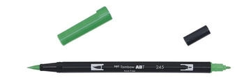 Tombow 6 x Dual-Fasermaler ABT mit Rundspitze/Pinselspitze sap green