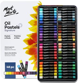 Mont Marte Mont-Marte Ölkreide Oil Pastels Signature MMPT0020 farbig sortiert 48 Stück