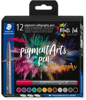 Staedtler MultiInk Pigment Arts calligraphy pen 12er-Set retail