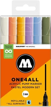 MOLOTOW Acrylmarker One4All 127HS Pastel Modern Set