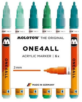 MOLOTOW Acrylmarker One4All 127HS Tropical Set