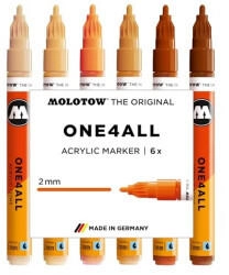 MOLOTOW Acrylmarker One4All 127HS Wood Set