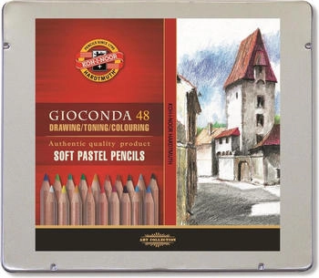 Koh-I-Noor Gioconda Soft Pastellstifte Set 48 Farben