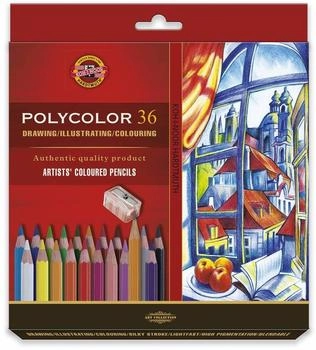 Koh-I-Noor Polycolor 36 Artists Buntstifte (3835)