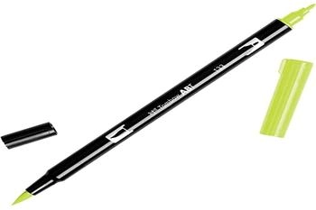 Tombow 6 x Dual-Fasermaler ABT mit Rundspitze/Pinselspitze chartreuse (ABT-133)