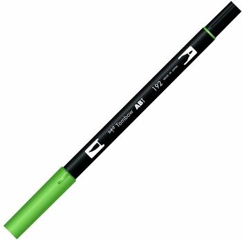 Tombow 6 x Dual-Fasermaler ABT mit Rundspitze/Pinselspitze aspargus (ABT-192)