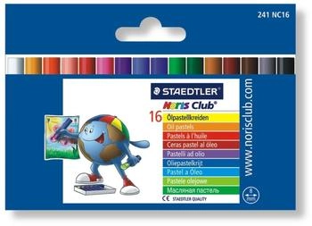 Staedtler 10 x Ölpastellkreide Noris Club 16-er Etui (241NC16)