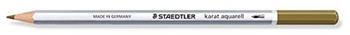 Staedtler 6 x Farbstift karat aquarell dunkelocker (125-19)