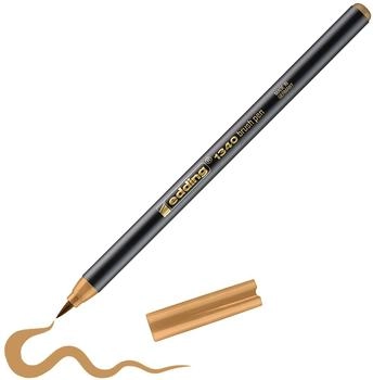 edding 10 x Pinselmaler 1340 Brushpen ocker (4-1340013)