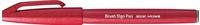 Pentel SES15C-B-10, 10 x Pentel Faserschreiber SignPen rot