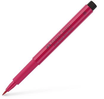 Faber-Castell 5 x Tuschestift Pitt Artist Pen Spitze: Brush karmin rosa (167427)