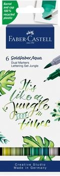Faber-Castell Dual Marker Goldfaber Aqua Lettering Jungle 6er Etui
