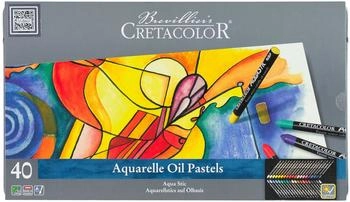 Cretacolor Aquarellstics auf Ölbasis - 40 Stk