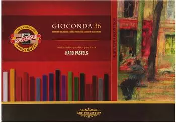 Koh-I-Noor Gioconda 8115 Harte Künstlerpastelle, sortierte Farben, 36er-Set (8115036003KS)