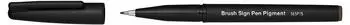 Pentel Brush Sign Pen SESP15 Pigmenttinte, Pinselspitze, Sepia (SESP15-SPX)