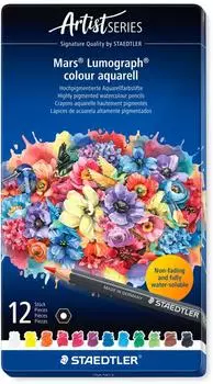 Staedtler Mars Aquarellstifte, 12er Set (104 M12)