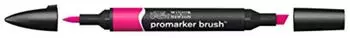 Winsor & Newton Promarker Brush Magenta, alkoholbasiert, 3er-Pack (M865)