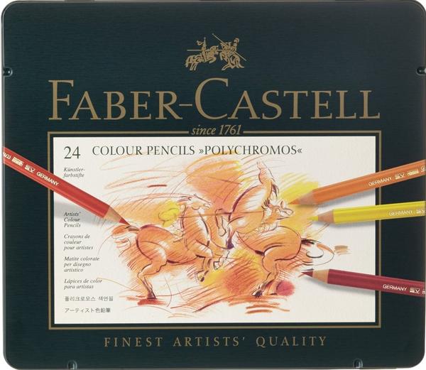 Faber-Castell Polychromos Farbstifte 24 Stück