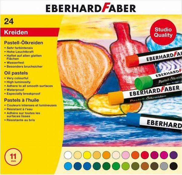 Eberhard Faber Pastell Ölkreiden 24 Stück