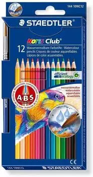 Staedtler Noris Club aquarell Farbstifte 12er (144 10NC12)
