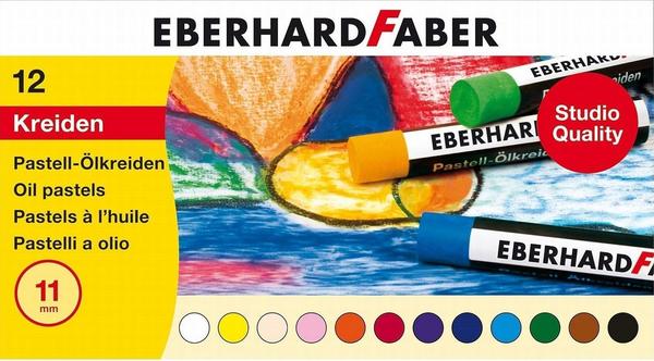 Eberhard Faber Pastell Ölkreiden 12 Stück
