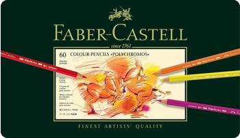 Faber-Castell Polychromos Farbstifte 60er Metalletui