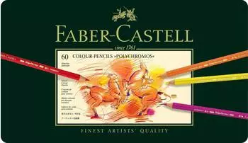 Faber-Castell Polychromos Farbstifte 60er Metalletui