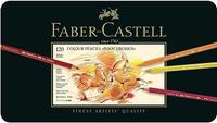 Faber-Castell Buntstifte Polychromos 110011, farbig sortiert im Metalletui, 120