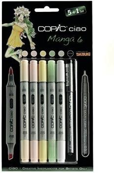 COPIC Ciao Multiliner-Marker Set 5+1 Manga 6