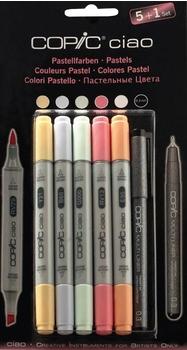 COPIC Ciao Multiliner-Marker Set 5+1 Pastellfarben