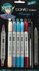 COPIC-Marker CIAO 5+1, Manga 2, 22075557, Set, inklusive Multiliner, 5 + 1...