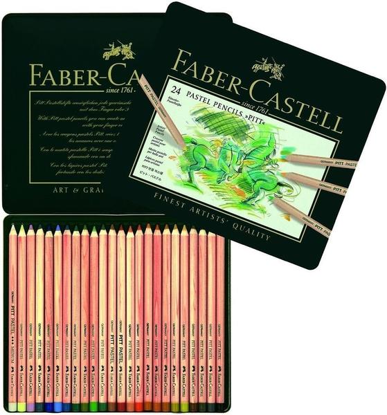 Faber-Castell PITT PASTEL 24er Metalletui