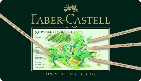 Faber-Castell Farbstift PITT PASTEL 60er Metalletui