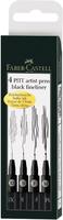 FABER-CASTELL Tuschestift Pitt Artist Pen Farbe 199 4x