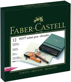 Faber-Castell PITT artist pen B 12er Atelierbox