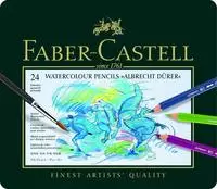 Faber-Castell 117512 Albrecht D&uuml;rer Aquarellstifte, Set mit 12 Aquarell Stiften mit