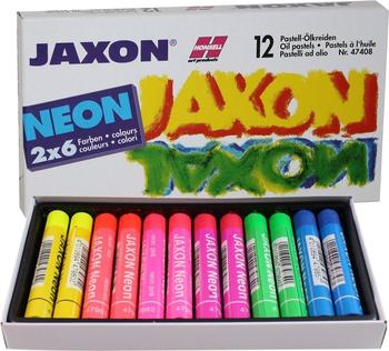 Honsell Jaxon Ölpastelkreide 12-er Sortiment Neon-Farben