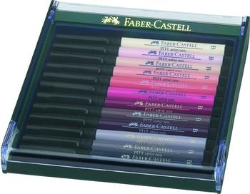 Faber-Castell Tuschestift PITT artist pen brush 12er Etui Hauttöne