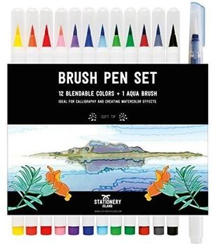 Stationery Island Brush Pen Set