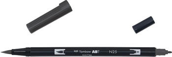 Tombow Dual Brush Pen Abt lamp black