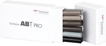 Tombow Abt Pro 12er Set Grey Colors alkoholbasiert