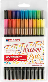 edding Dream Big Brush Pens (20er Set)