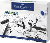 Faber-Castell Tuschestifte Pitt Artist Pens Manga Starter Set / Faber-Castell