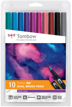 Tombow ABT Dual Brush Pen Galaxy Colors 10er Set