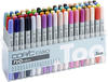 COPIC-Marker CIAO Set B, 22075161, farbig sortiert, 72 Stück, Grundpreis:...
